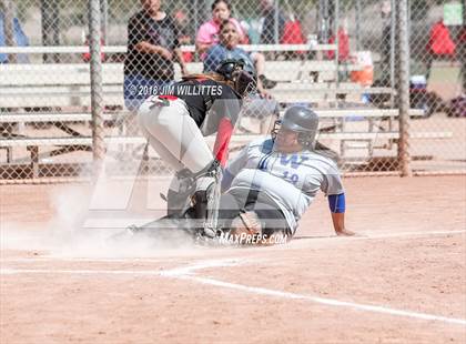 Thumbnail 1 in San Pasqual Valley vs Tonopah Valley (Chandler Prep Softball Classic) photogallery.