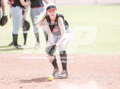 Thumbnail 3 in San Pasqual Valley vs Tonopah Valley (Chandler Prep Softball Classic) photogallery.