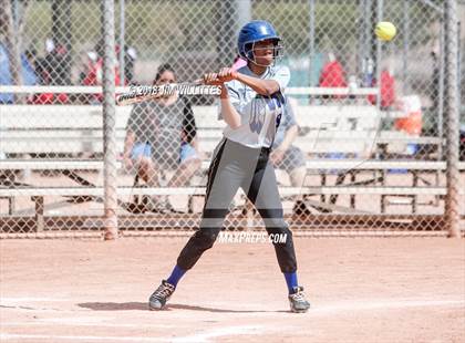 Thumbnail 3 in San Pasqual Valley vs Tonopah Valley (Chandler Prep Softball Classic) photogallery.