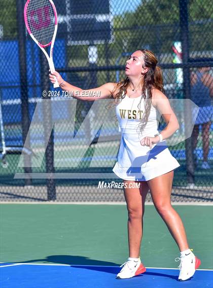 Thumbnail 2 in Sunflower League Meet (Olathe North) photogallery.
