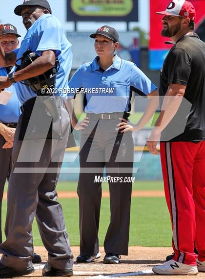 Thumbnail 3 in Brock vs. Diboll (UIL 3A Baseball Semifinal) photogallery.