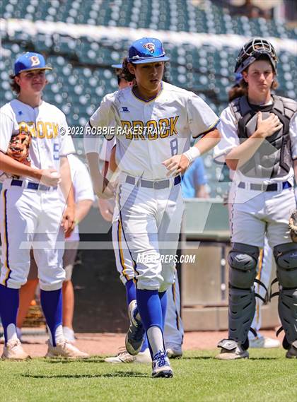 Thumbnail 2 in Brock vs. Diboll (UIL 3A Baseball Semifinal) photogallery.