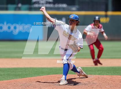 Thumbnail 2 in Brock vs. Diboll (UIL 3A Baseball Semifinal) photogallery.