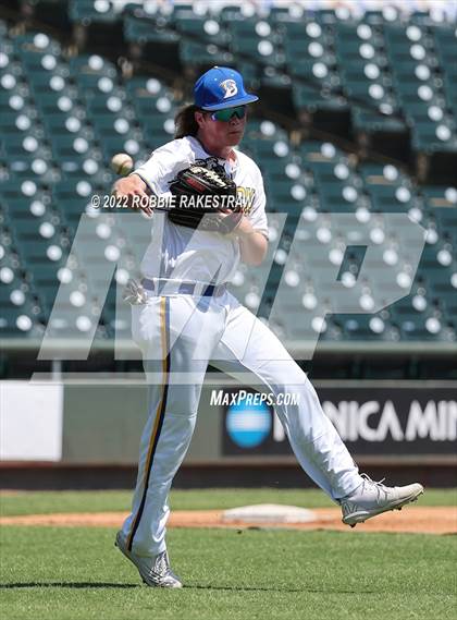Thumbnail 3 in Brock vs. Diboll (UIL 3A Baseball Semifinal) photogallery.