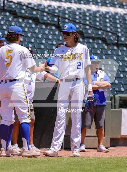 Thumbnail 2 in Brock vs. Diboll (UIL 3A Baseball Semifinal) photogallery.