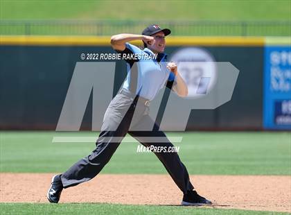 Thumbnail 3 in Brock vs. Diboll (UIL 3A Baseball Semifinal) photogallery.