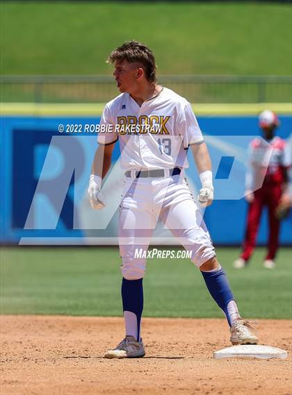 Thumbnail 2 in Brock vs. Diboll (UIL 3A Baseball Semifinal) photogallery.