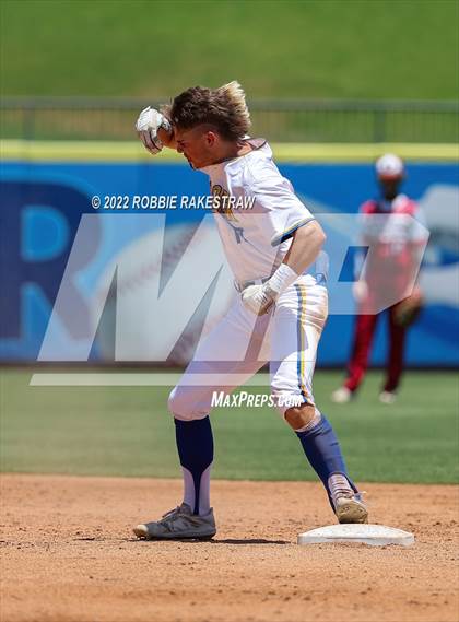 Thumbnail 2 in Brock vs. Diboll (UIL 3A Baseball Semifinal) photogallery.