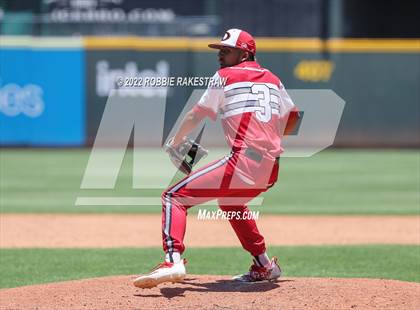 Thumbnail 2 in Brock vs. Diboll (UIL 3A Baseball Semifinal) photogallery.