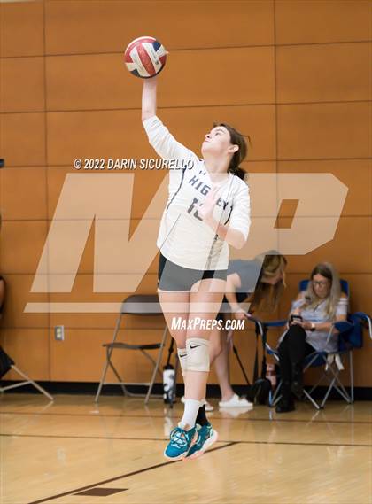 Thumbnail 2 in Thunderbird vs. Higley (Epic Tourneys Volleyball Invite) photogallery.