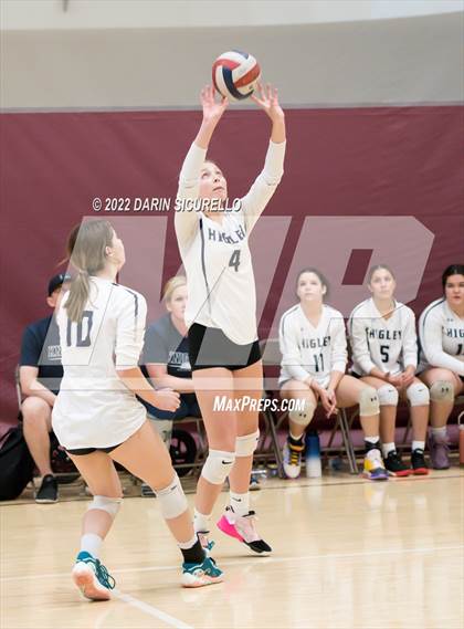 Thumbnail 2 in Thunderbird vs. Higley (Epic Tourneys Volleyball Invite) photogallery.
