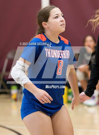 Thumbnail 3 in Thunderbird vs. Higley (Epic Tourneys Volleyball Invite) photogallery.