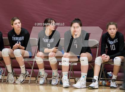 Thumbnail 3 in Thunderbird vs. Higley (Epic Tourneys Volleyball Invite) photogallery.