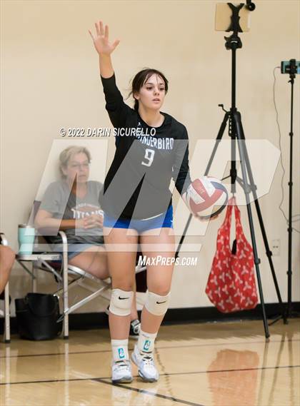 Thumbnail 1 in Thunderbird vs. Higley (Epic Tourneys Volleyball Invite) photogallery.