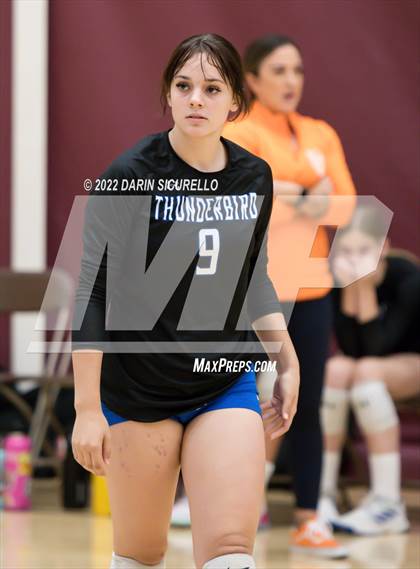 Thumbnail 3 in Thunderbird vs. Higley (Epic Tourneys Volleyball Invite) photogallery.