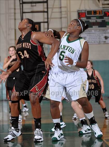 Thumbnail 3 in Canyon vs. Clovis West (Ladycat Classic) photogallery.