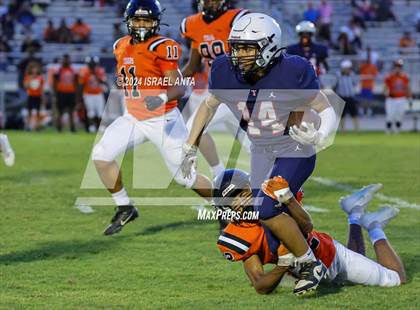 Thumbnail 3 in Terry Sanford vs South View (2024 Football Jamboree) photogallery.