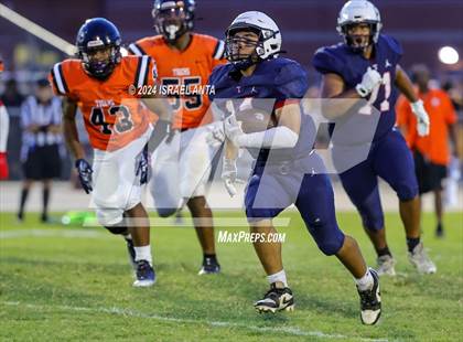 Thumbnail 1 in Terry Sanford vs South View (2024 Football Jamboree) photogallery.