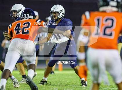 Thumbnail 1 in Terry Sanford vs South View (2024 Football Jamboree) photogallery.