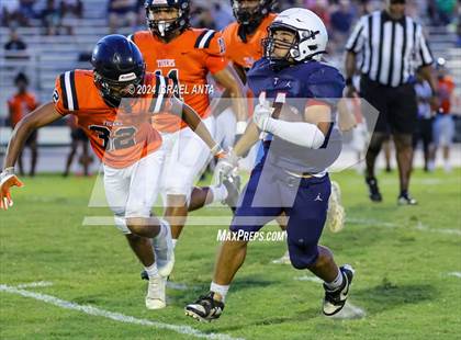 Thumbnail 2 in Terry Sanford vs South View (2024 Football Jamboree) photogallery.