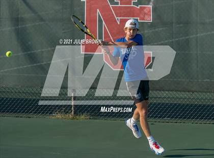 Thumbnail 2 in North Central vs Hamilton Southeastern IHSAA North Central Regional Team Semi-final  photogallery.