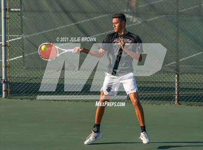 Thumbnail 2 in North Central vs Hamilton Southeastern IHSAA North Central Regional Team Semi-final  photogallery.