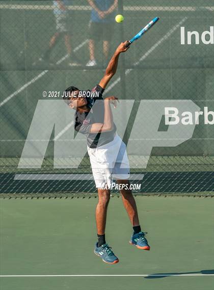 Thumbnail 2 in North Central vs Hamilton Southeastern IHSAA North Central Regional Team Semi-final  photogallery.