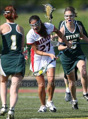 Thumbnail 1 in Blessed Trinity vs Milton (State Playoffs - First Round) photogallery.