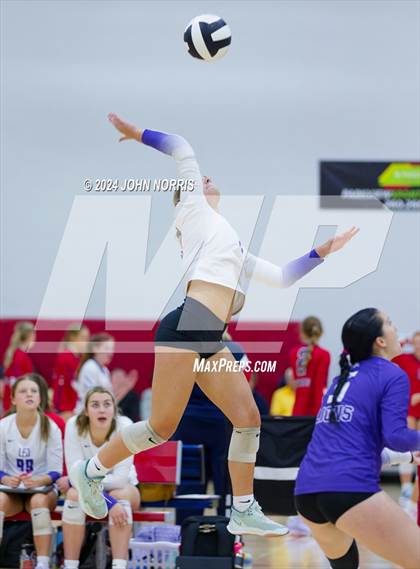 Thumbnail 3 in East Noble vs. Leo (West Noble Invite) photogallery.