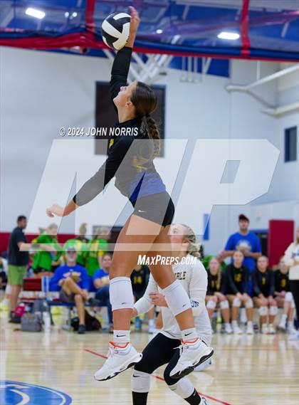 Thumbnail 3 in East Noble vs. Leo (West Noble Invite) photogallery.