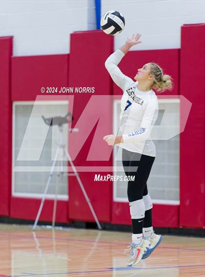 Thumbnail 1 in East Noble vs. Leo (West Noble Invite) photogallery.