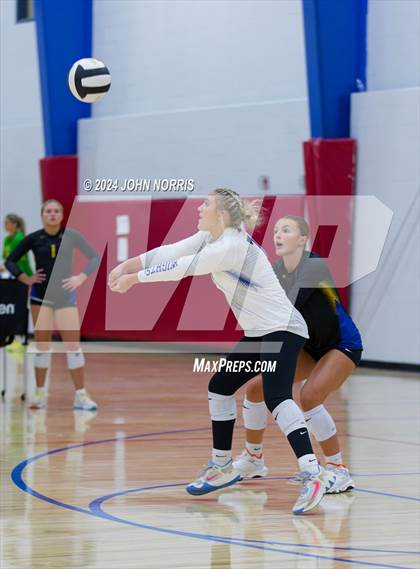 Thumbnail 3 in East Noble vs. Leo (West Noble Invite) photogallery.
