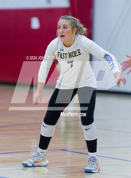 Thumbnail 1 in East Noble vs. Leo (West Noble Invite) photogallery.
