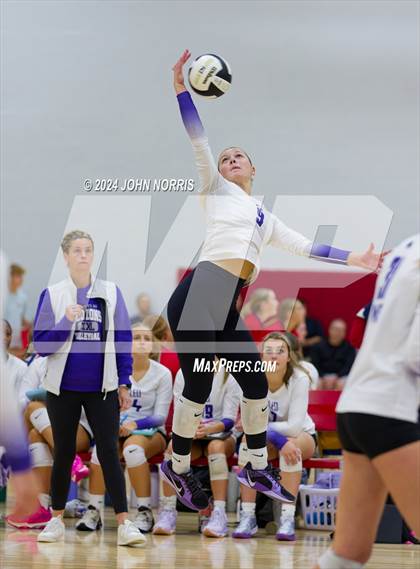Thumbnail 3 in East Noble vs. Leo (West Noble Invite) photogallery.
