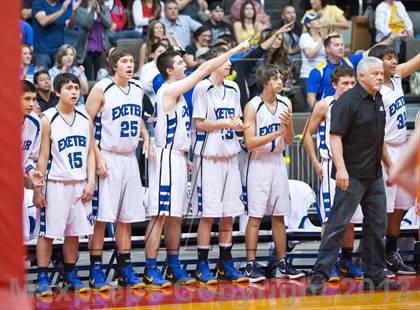 Thumbnail 3 in Exeter vs. Coalinga (CIF CS D4 Final) photogallery.