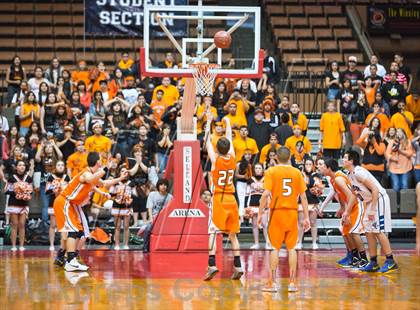 Thumbnail 1 in Exeter vs. Coalinga (CIF CS D4 Final) photogallery.