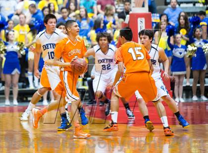 Thumbnail 2 in Exeter vs. Coalinga (CIF CS D4 Final) photogallery.