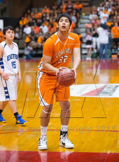 Thumbnail 2 in Exeter vs. Coalinga (CIF CS D4 Final) photogallery.