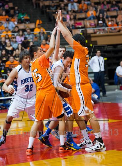 Thumbnail 2 in Exeter vs. Coalinga (CIF CS D4 Final) photogallery.