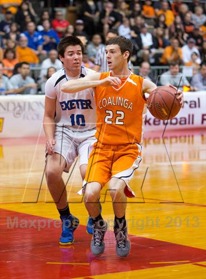 Thumbnail 2 in Exeter vs. Coalinga (CIF CS D4 Final) photogallery.