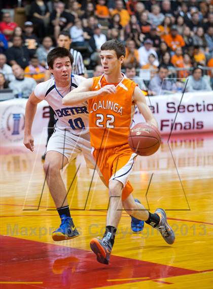 Thumbnail 1 in Exeter vs. Coalinga (CIF CS D4 Final) photogallery.