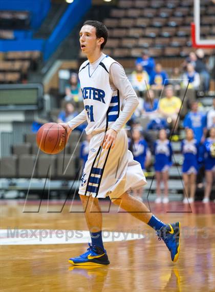 Thumbnail 2 in Exeter vs. Coalinga (CIF CS D4 Final) photogallery.