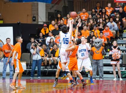 Thumbnail 2 in Exeter vs. Coalinga (CIF CS D4 Final) photogallery.