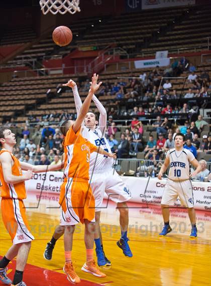 Thumbnail 1 in Exeter vs. Coalinga (CIF CS D4 Final) photogallery.