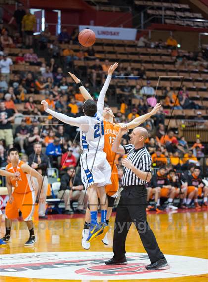 Thumbnail 2 in Exeter vs. Coalinga (CIF CS D4 Final) photogallery.