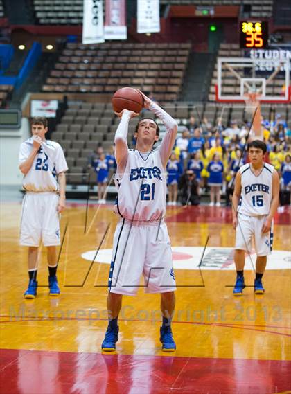 Thumbnail 1 in Exeter vs. Coalinga (CIF CS D4 Final) photogallery.