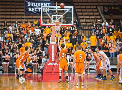 Thumbnail 2 in Exeter vs. Coalinga (CIF CS D4 Final) photogallery.