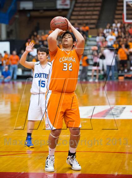 Thumbnail 3 in Exeter vs. Coalinga (CIF CS D4 Final) photogallery.