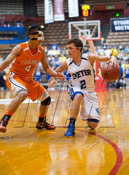 Thumbnail 1 in Exeter vs. Coalinga (CIF CS D4 Final) photogallery.