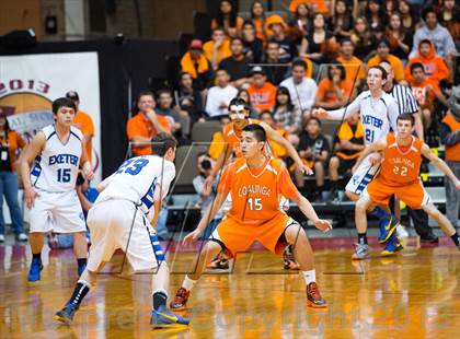 Thumbnail 1 in Exeter vs. Coalinga (CIF CS D4 Final) photogallery.